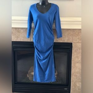 Casual blue dress